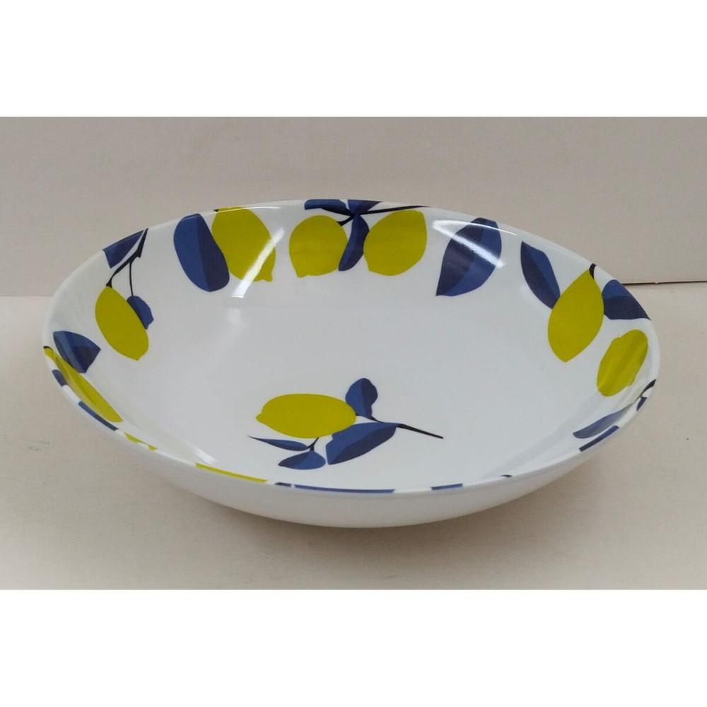 Assiette creuse La Mediterránea Citron 21 x 5,3 cm (24 Unités)