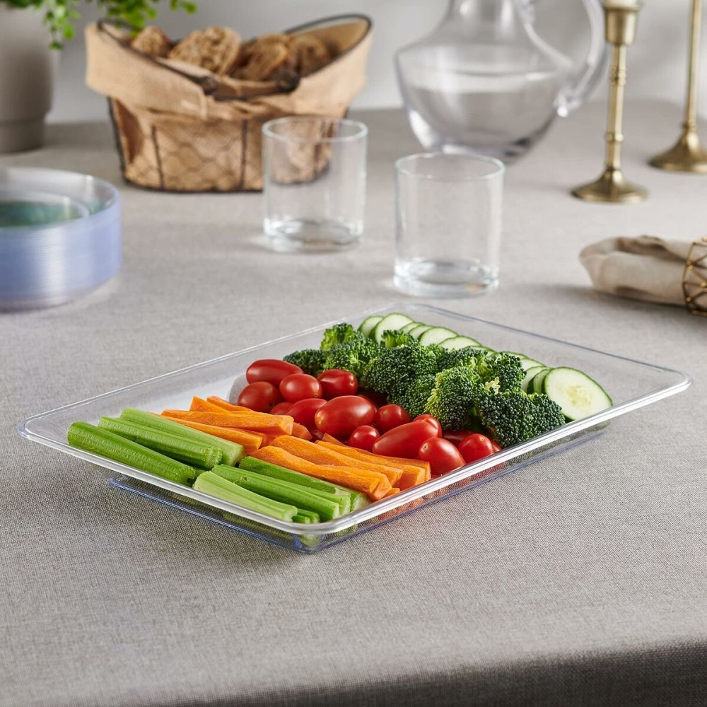 Tablett für Snacks Algon rechteckig 36 x 23 cm (18 Stück)