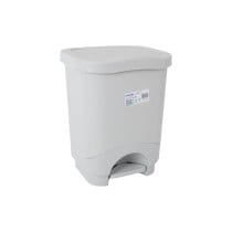 Mülleimer mit Pedal Tontarelli Idea Grau 18 L (4 Stück)