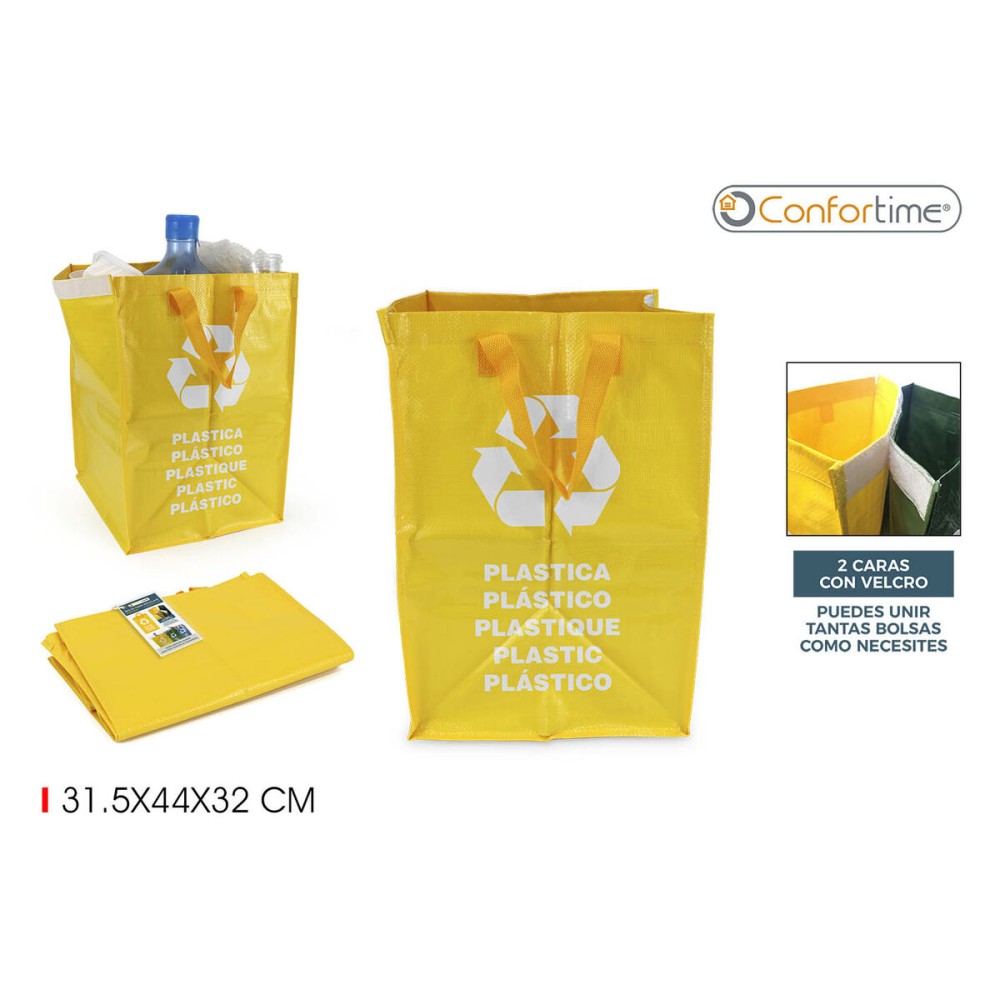Rubbish Bags Confortime Plastic Yellow Plastic 24 Units
