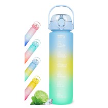 Wasserflasche Bewinner Bunt 800 ml 7,3 x 7,3 x 23,5 (12 Stück)