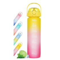 Wasserflasche Bewinner Bunt 800 ml 7,3 x 7,3 x 23,5 (12 Stück)