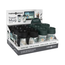 Thermobecher mit Deckel ThermoSport 400 ml 0,4 l (12 Stück)