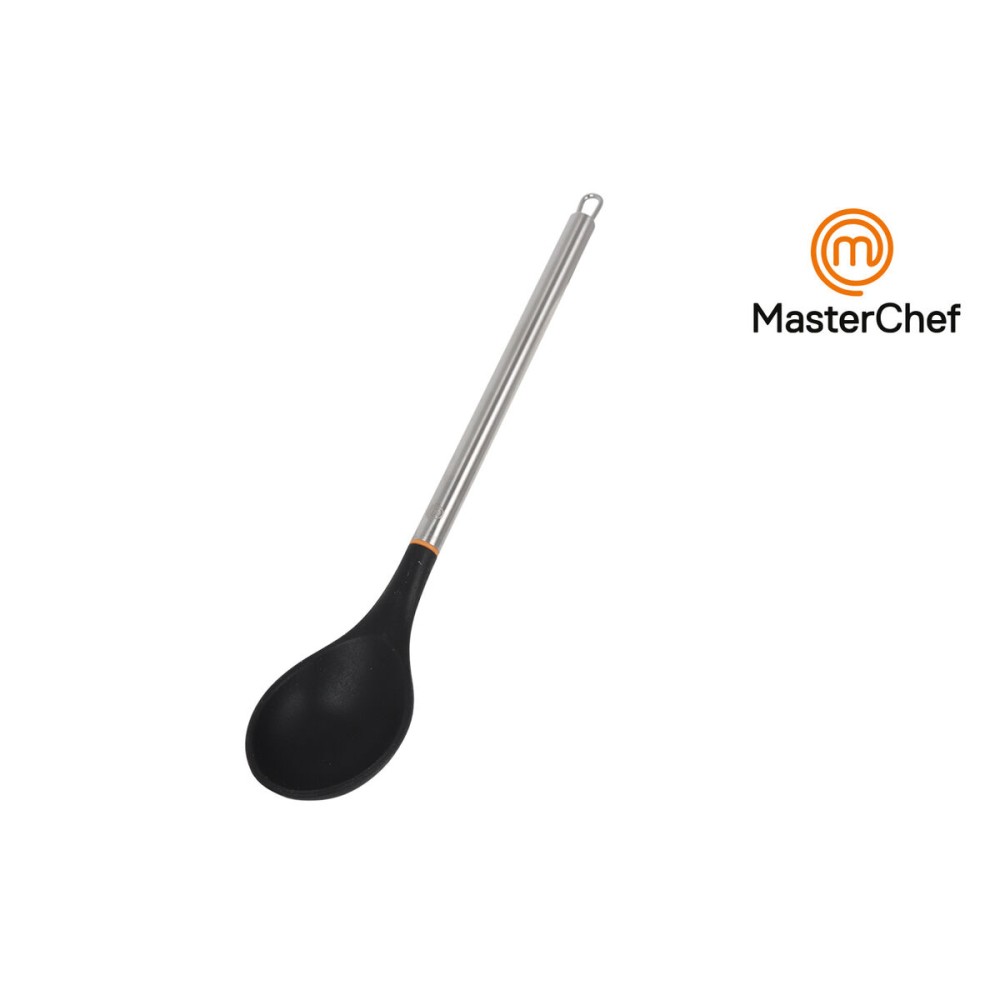 Löffel MasterChef Silikon Edelstahl 34 cm (24 Stück)