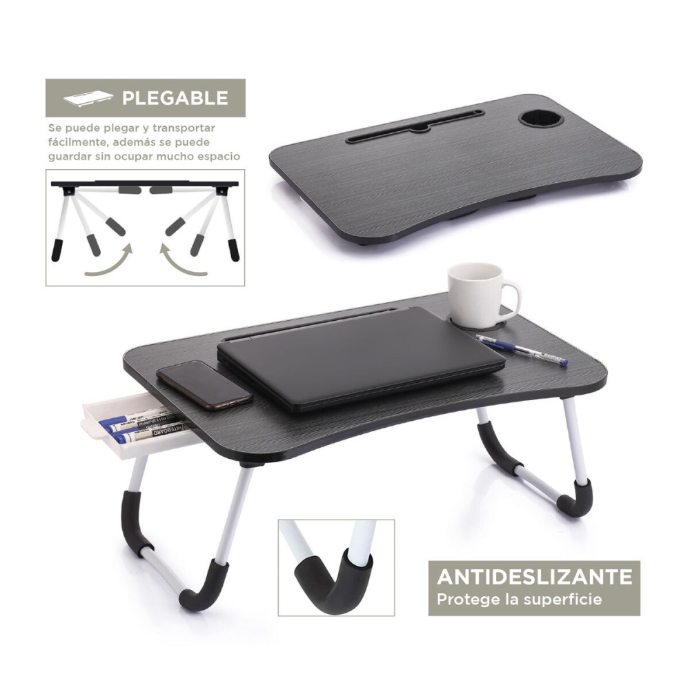 Table pour Portable Confortime 60 x 40 x 26 cm 6 Unités