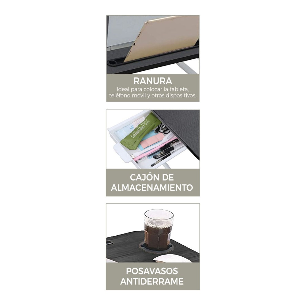 Table pour Portable Confortime 60 x 40 x 26 cm 6 Unités