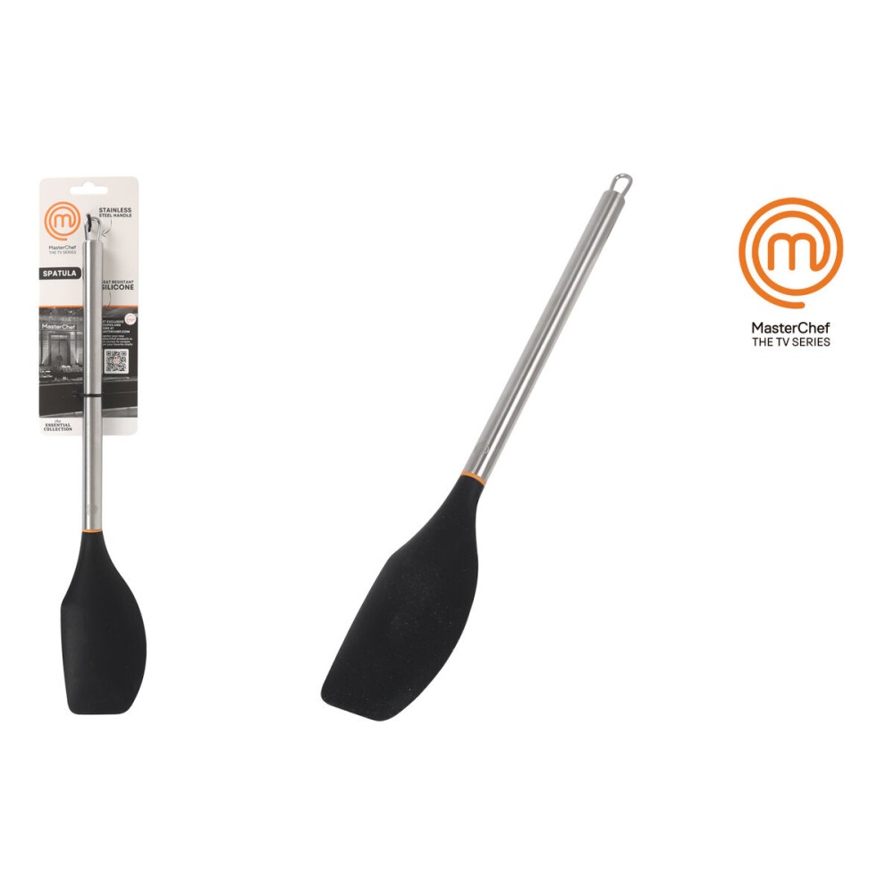 Pfannenwender MasterChef Silikon Edelstahl 34 cm (24 Stück)