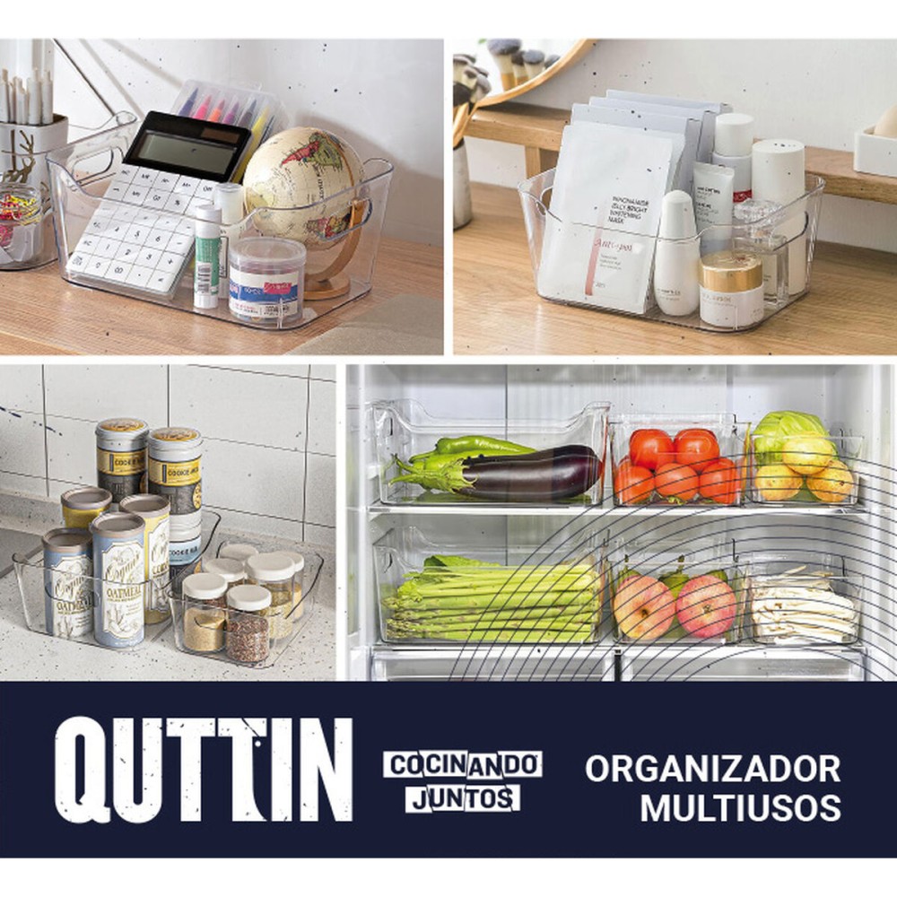 Storage Box Quttin 34 x 23,5 x 14,5 cm (10 Units)