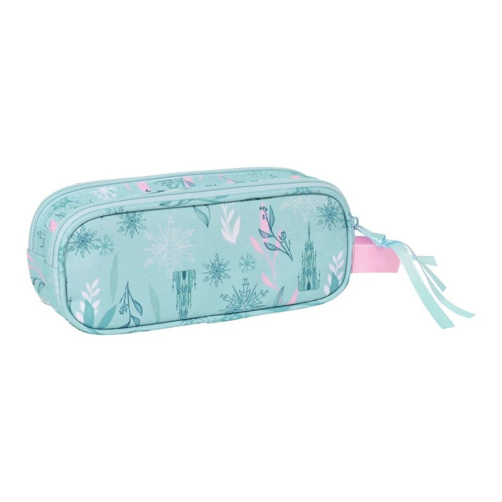 Trousse d'écolier Frozen One heart Vert turquoise 21 x 8 x 6 cm