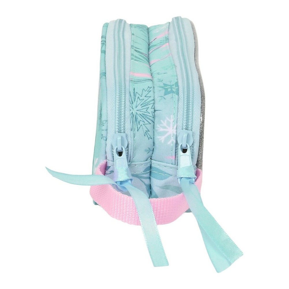 Trousse d'écolier Frozen One heart Vert turquoise 21 x 8 x 6 cm
