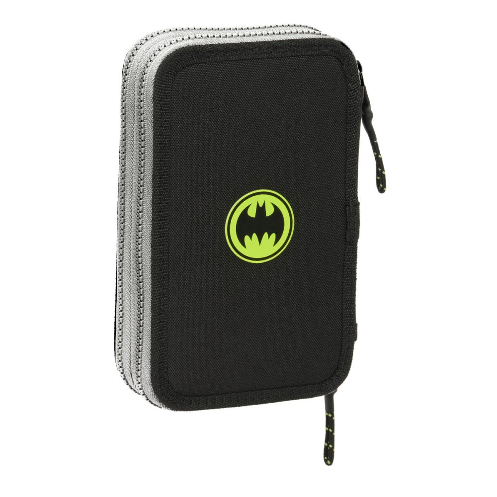 Doppel-Federtasche Batman Game over Schwarz 12.5 x 19.5 x 4 cm Doppel-Federtasche 29 Stücke