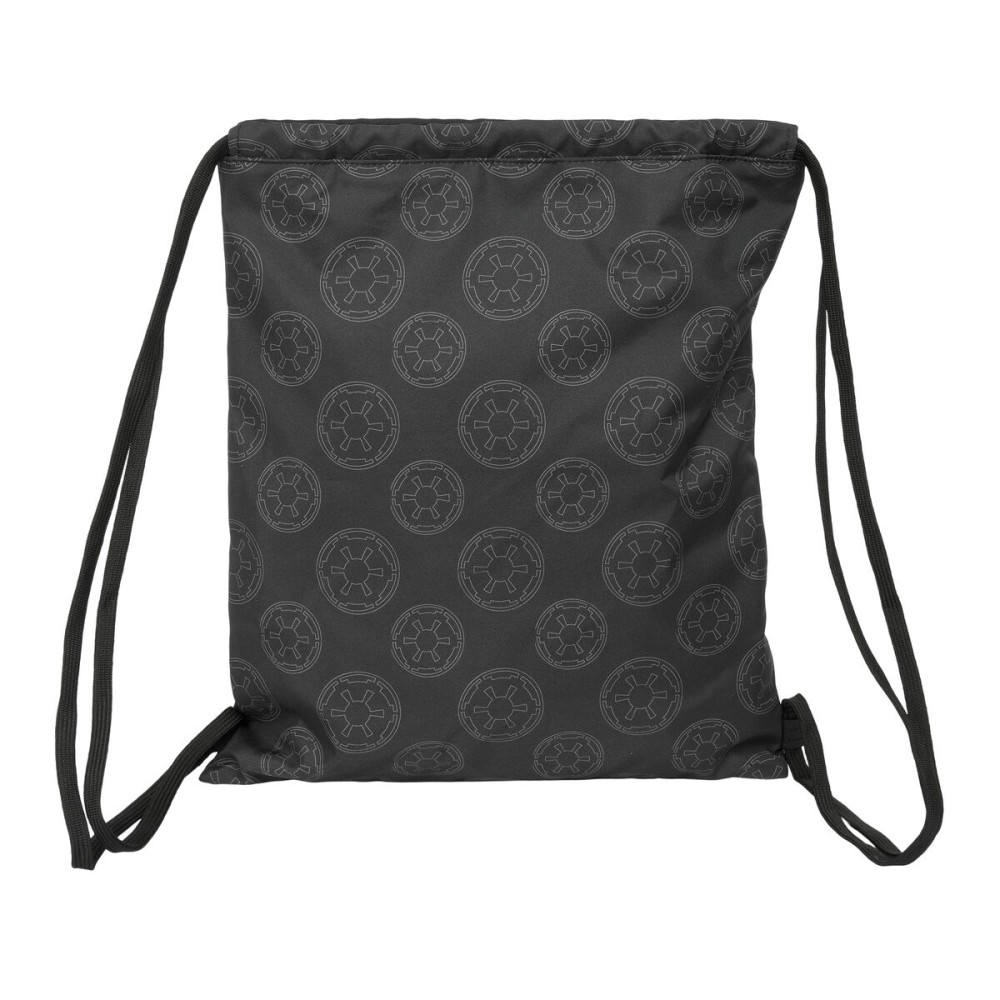 Sac à dos serré par des ficelles Star Wars Rebellion Noir 35 x 40 x 1 cm