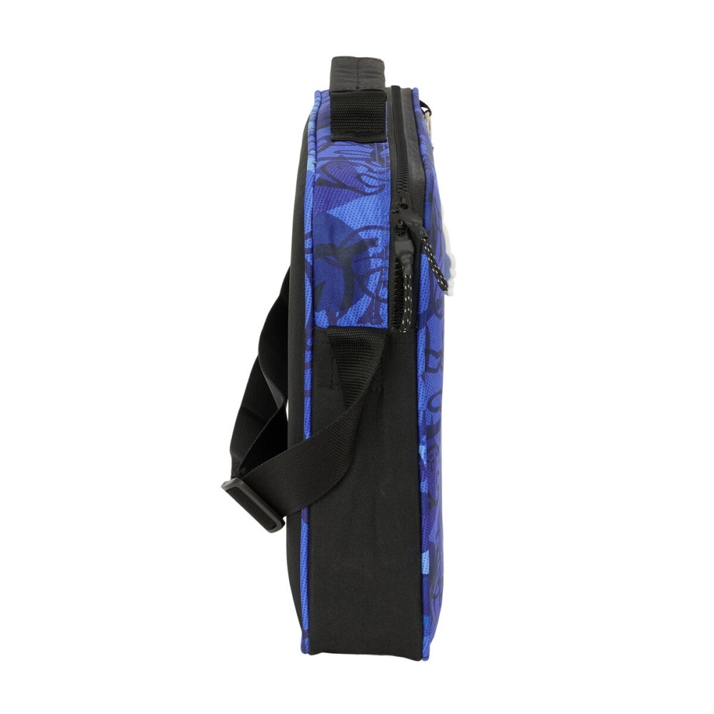 School Satchel El Niño Roller Blue Black 38 x 28 x 6 cm