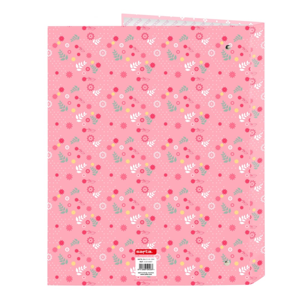 Ring binder Moos Passion Multicolour A4 26.5 x 33 x 4 cm