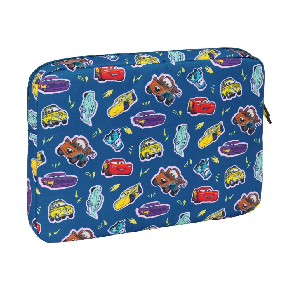 Laptop Cover Cars Racing Navy Blue 15,6'' 39,5 x 27,5 x 3,5 cm