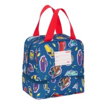 Lunchbox Cars Racing Marineblau 20 x 20 x 15 cm