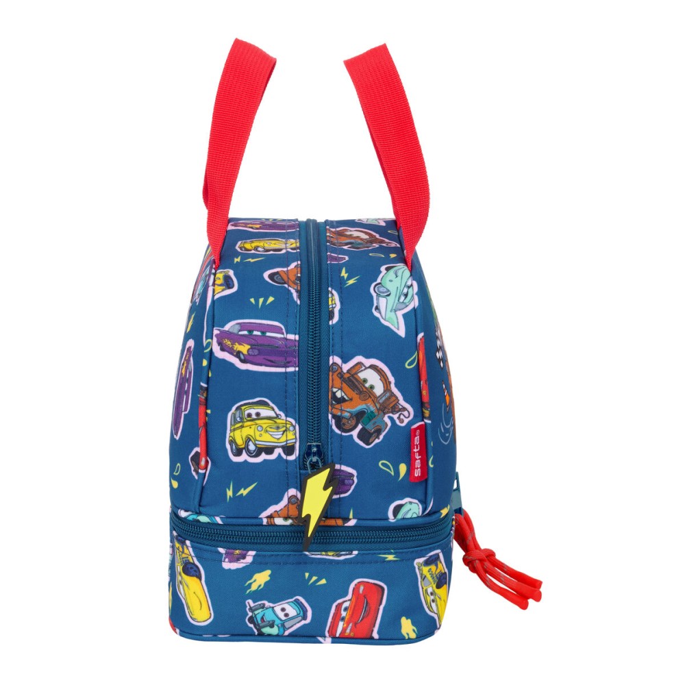 Lunchbox Cars Racing Navy Blue 20 x 20 x 15 cm