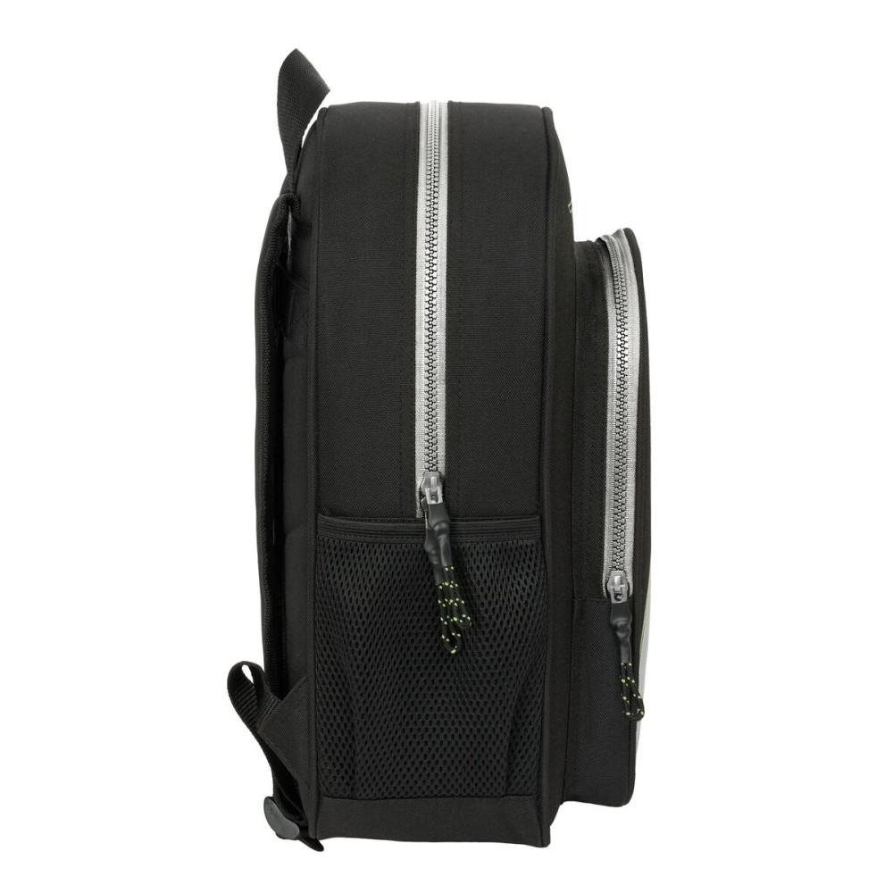 Schulrucksack Batman Game over Schwarz 32 x 38 x 12 cm