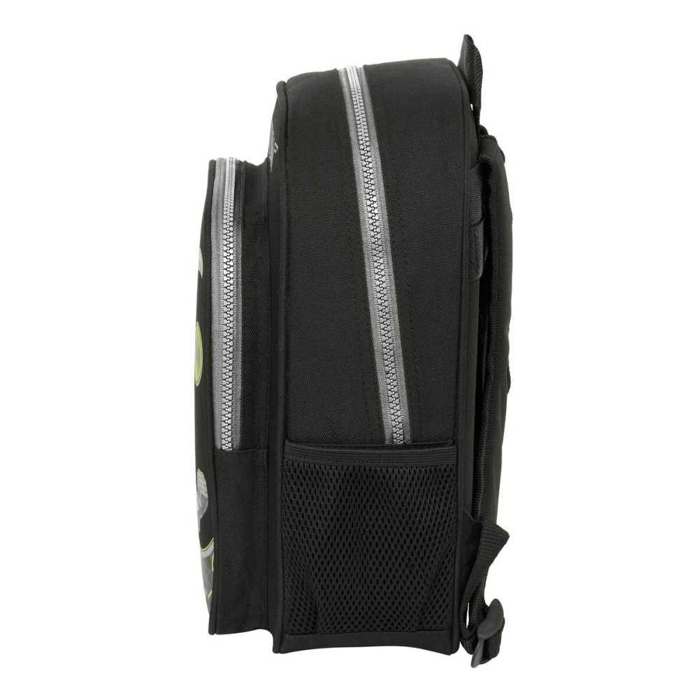 Schulrucksack Batman Game over Schwarz 27 x 33 x 10 cm