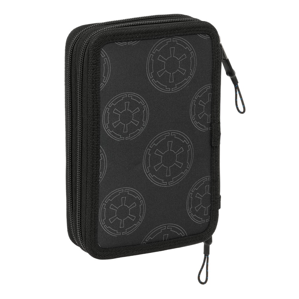 Plumier double Star Wars Rebellion Noir 12.5 x 19.5 x 4 cm Plumier double 29 Pièces