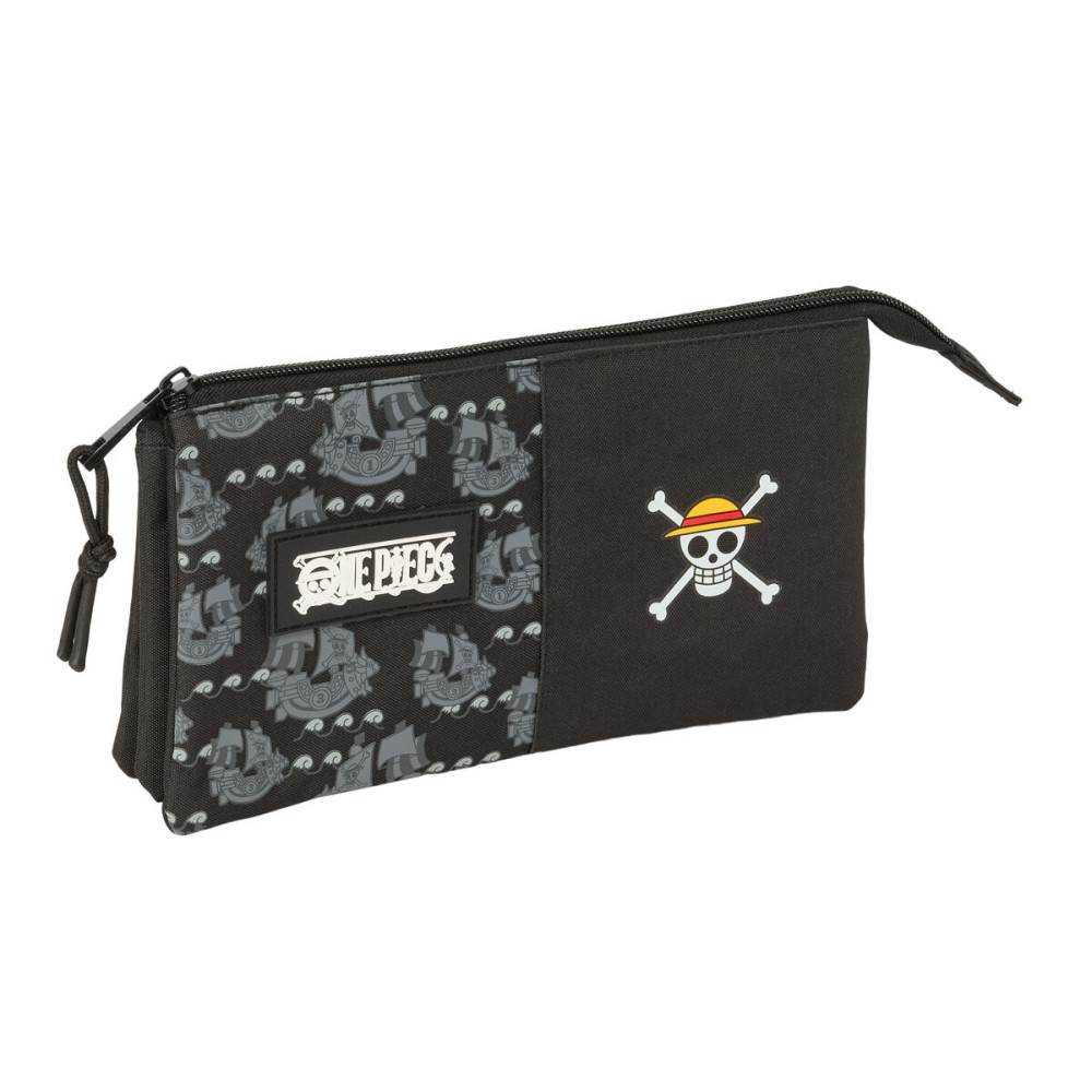 Allzwecktasche One Piece Pirates Schwarz 22 x 12 x 3 cm