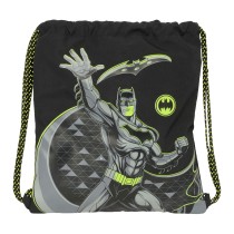 Rucksacktasche mit Bändern Batman Game over Schwarz 35 x 40 x 1 cm
