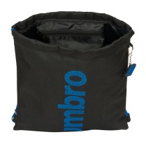 Sac à dos serré par des ficelles Kelme Jet black Noir 35 x 40 x 1 cm