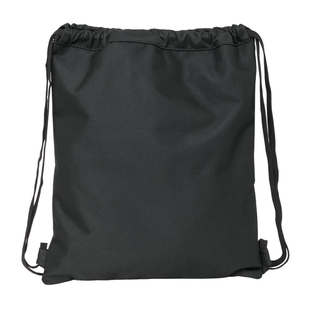 Sac à dos serré par des ficelles Munich Topo Noir 35 x 40 x 1 cm