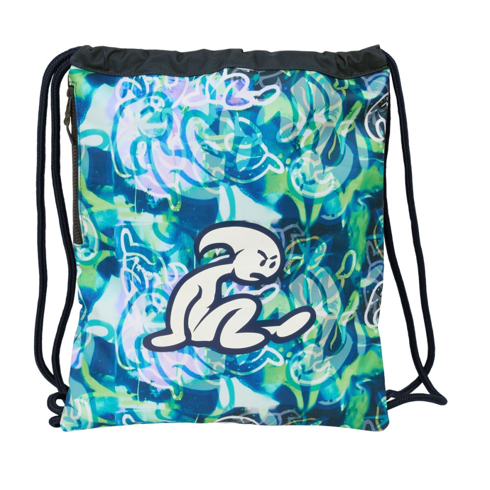 Backpack with Strings El Niño Kook Navy Blue 35 x 40 x 1 cm