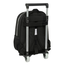 Schulrucksack mit Rädern Batman Game over Schwarz 27 x 33 x 10 cm