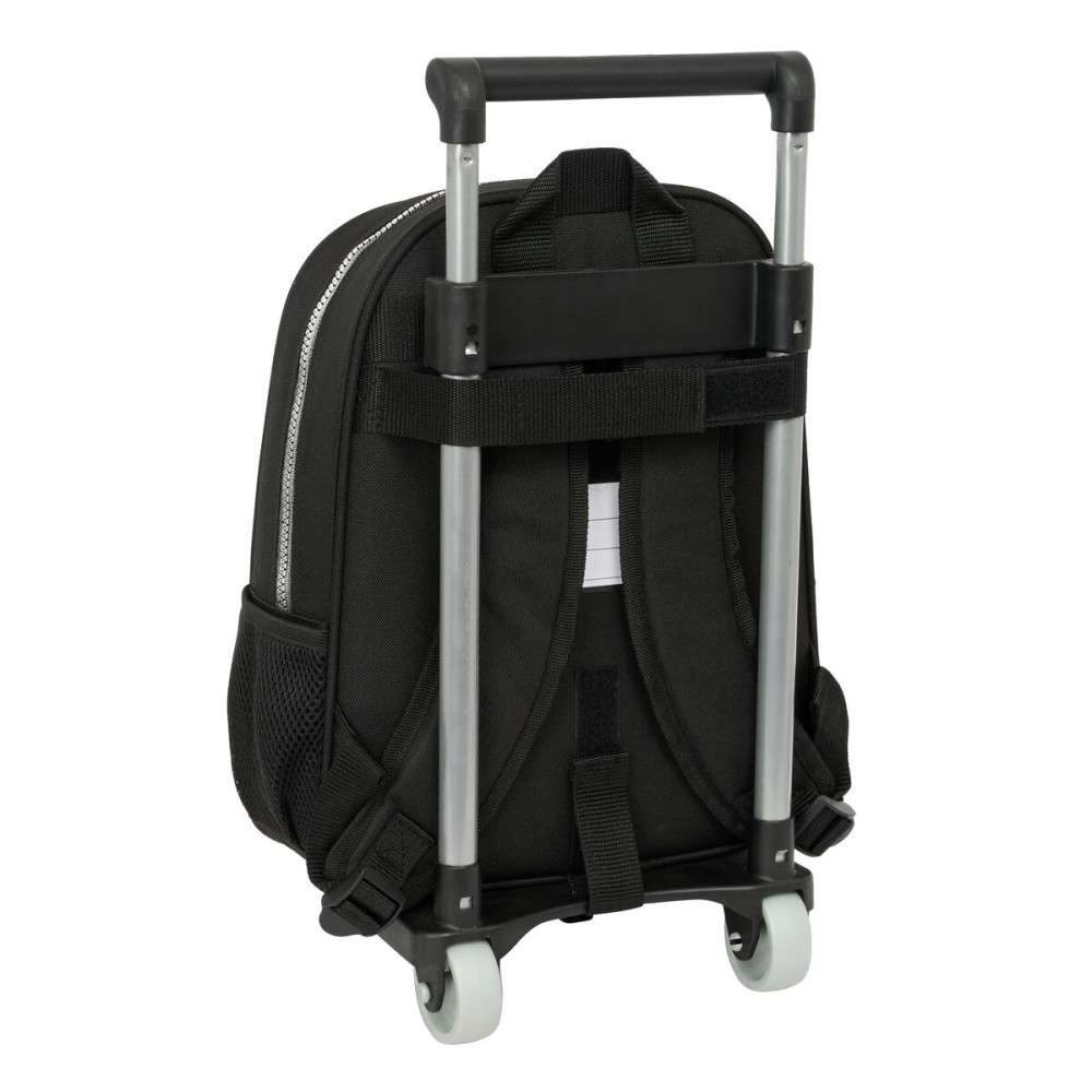 Schulrucksack mit Rädern Batman Game over Schwarz 27 x 33 x 10 cm