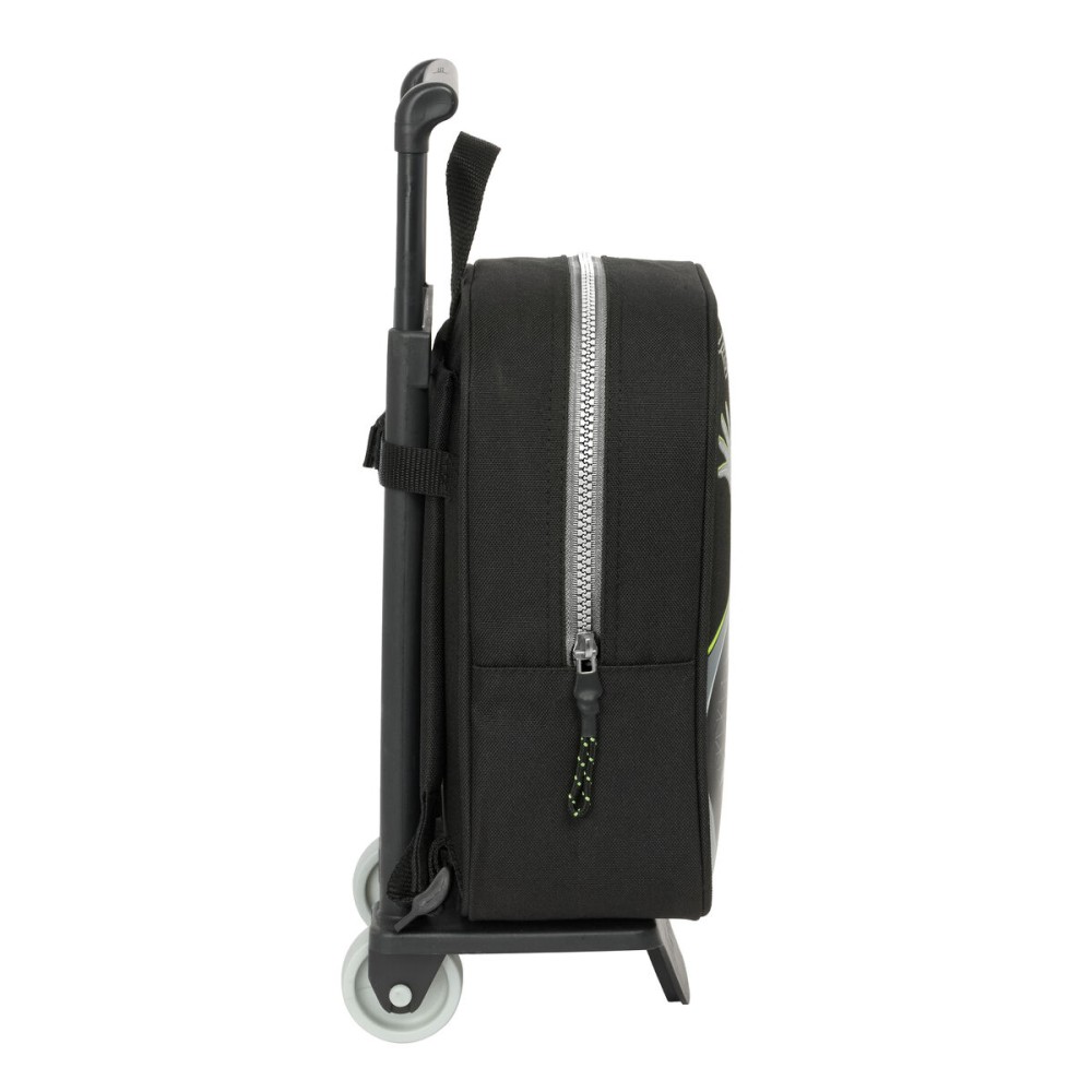 School Rucksack with Wheels Batman Game over Black 22 x 27 x 10 cm