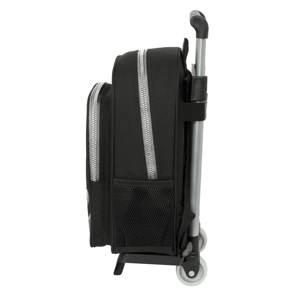Schulrucksack mit Rädern Batman Game over Schwarz 27 x 33 x 10 cm