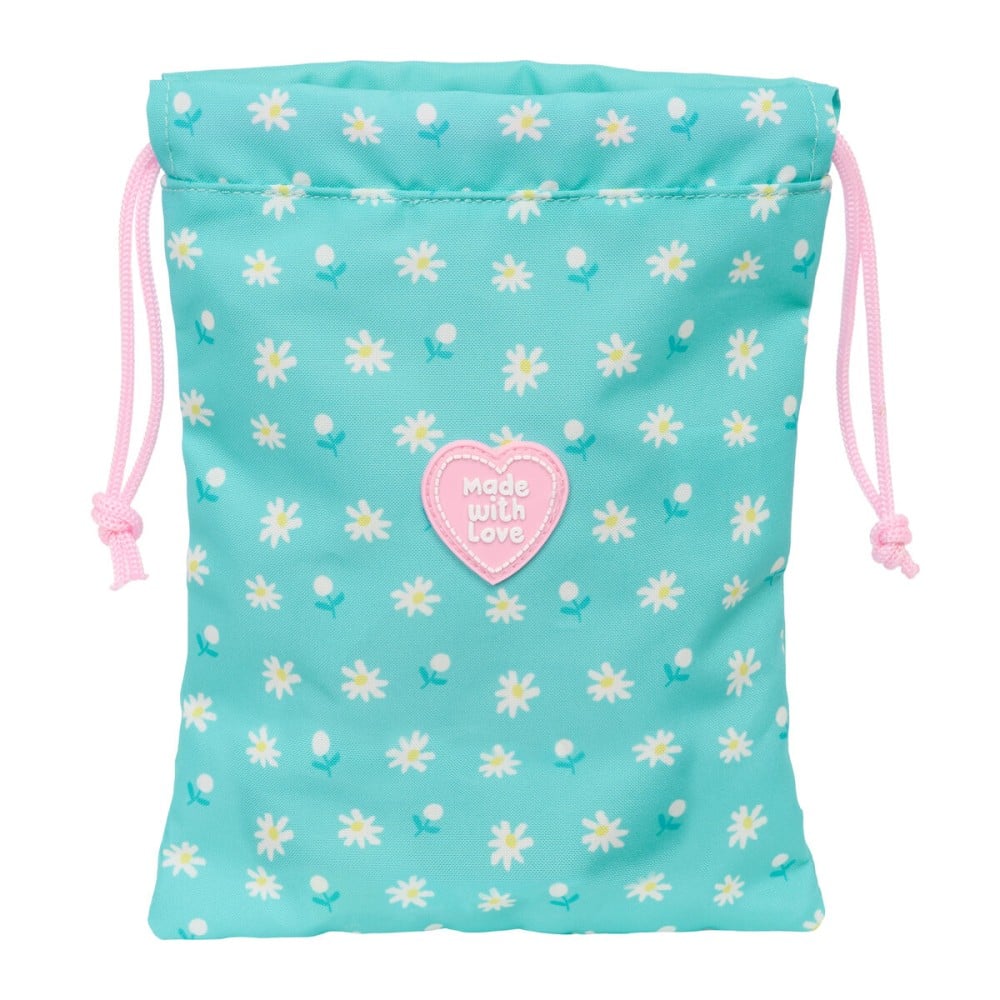 Lunchbox Peppa Pig Pretty flowers Yellow Mint