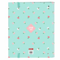 Ring binder Glow Lab Pepa A4 Green (27 x 32 x 3.5 cm)
