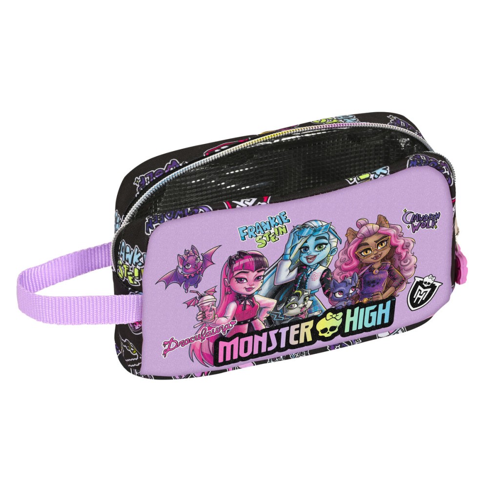 Thermischer Frühstücksträger Monster High Creep Schwarz 21,5 x 12 x 6,5 cm