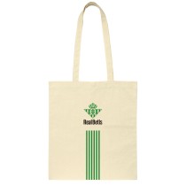 Handtasche Real Betis Balompié Beige Baumwolle