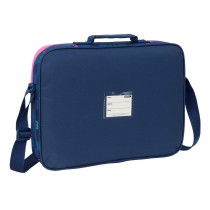 School Bag Benetton Damero Navy Blue 38 x 28 x 6 cm