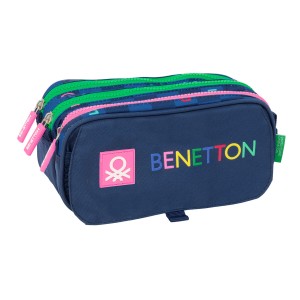 Allzwecktasche Benetton Damero Marineblau 21,5 x 10 x 8 cm