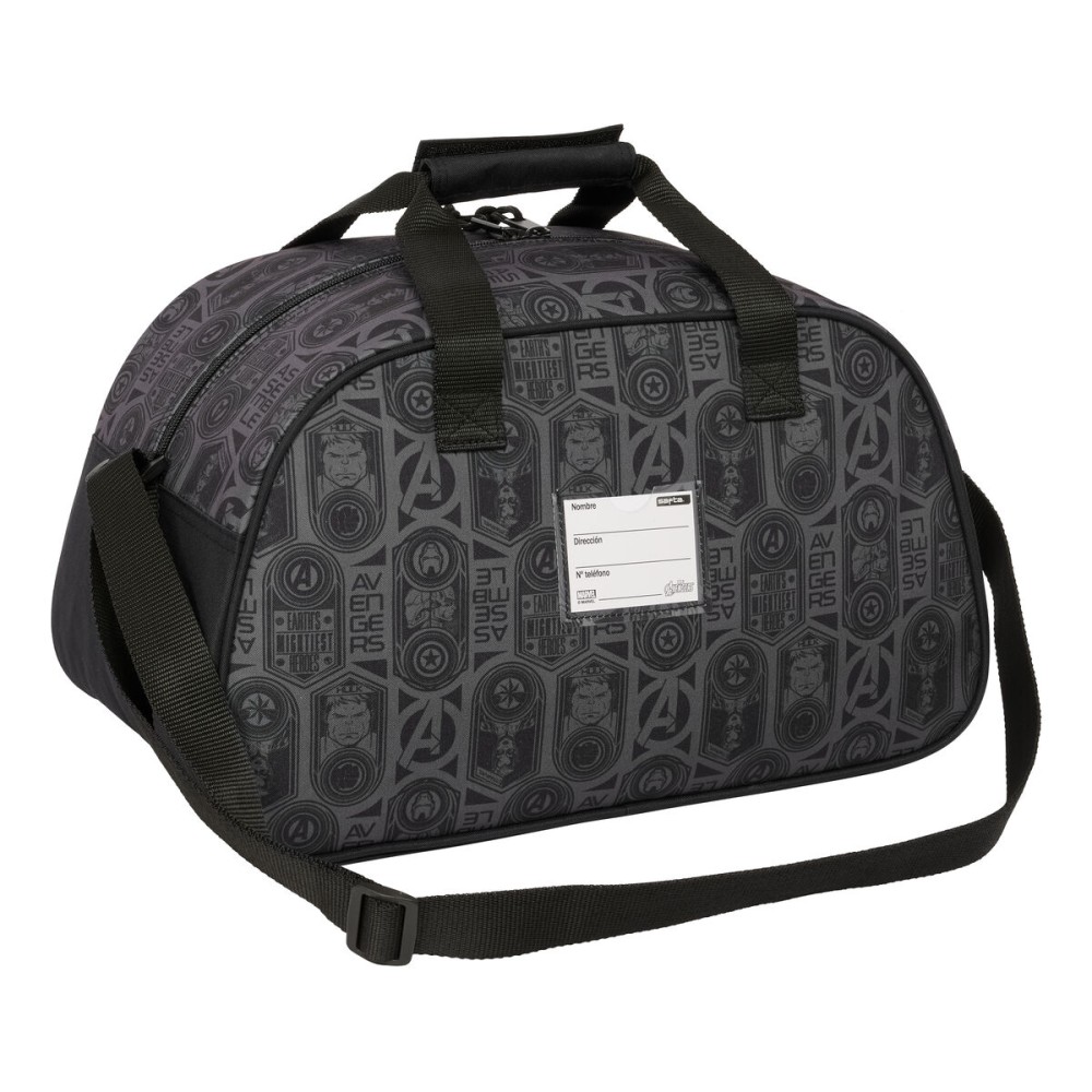 Sports bag The Avengers Vendetta Black 40 x 24 x 23 cm