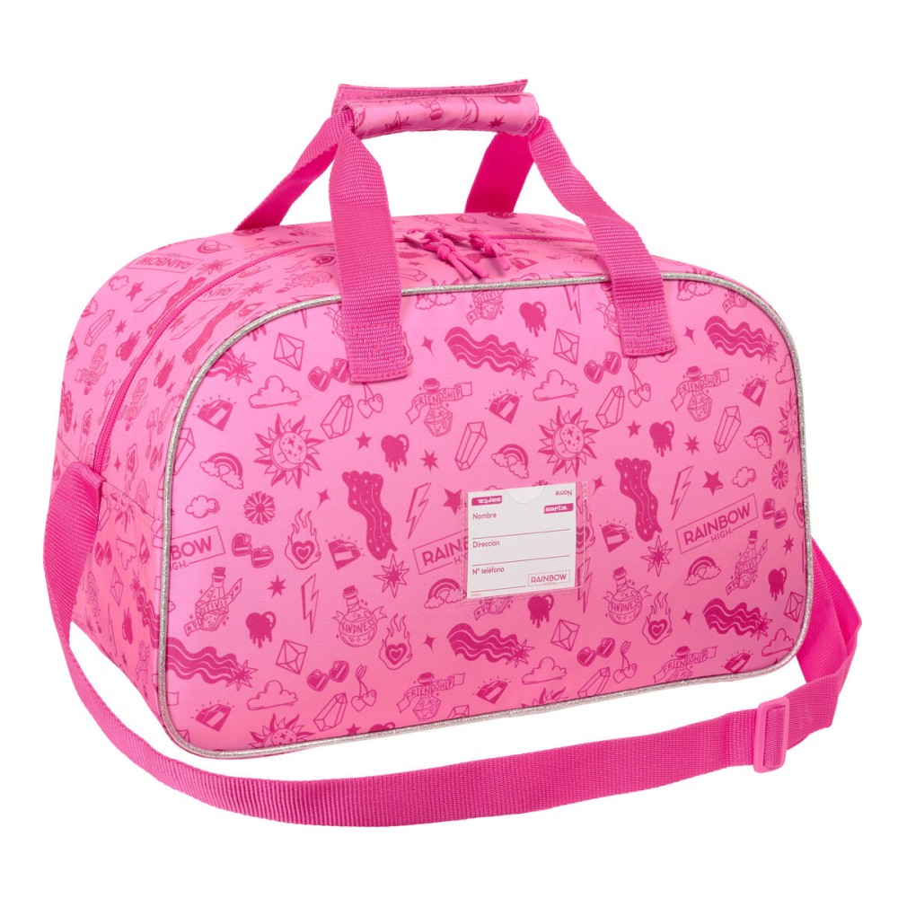 Sporttasche Rainbow High Shine Bunt 40 x 24 x 23 cm