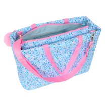 Housse pour ordinateur portable Vicky Martín Berrocal Paraíso Bleu Rose clair 40 x 31 x 17 cm
