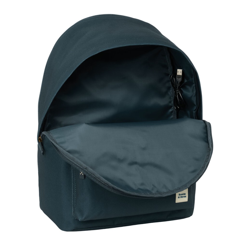 Laptop Backpack Harper & Neyer Navy Blue 31 x 44 x 18 cm