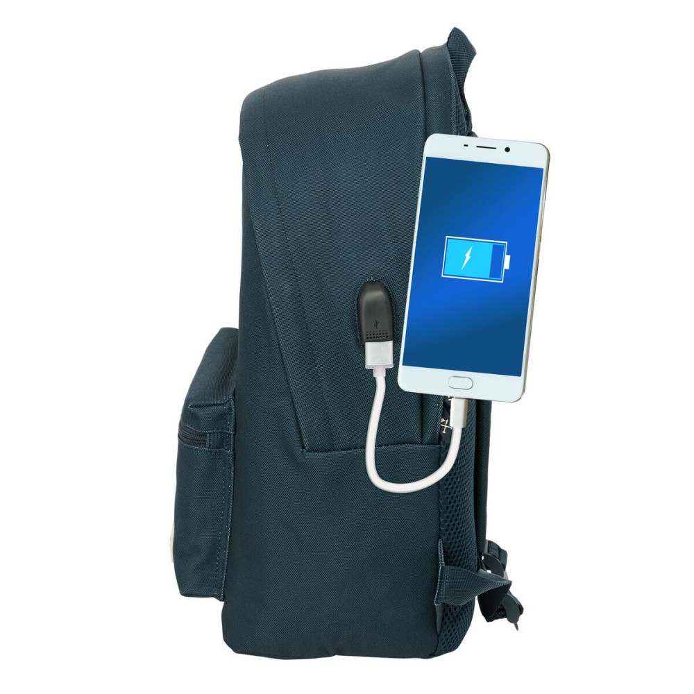 Laptop Backpack Harper & Neyer Navy Blue 31 x 44 x 18 cm