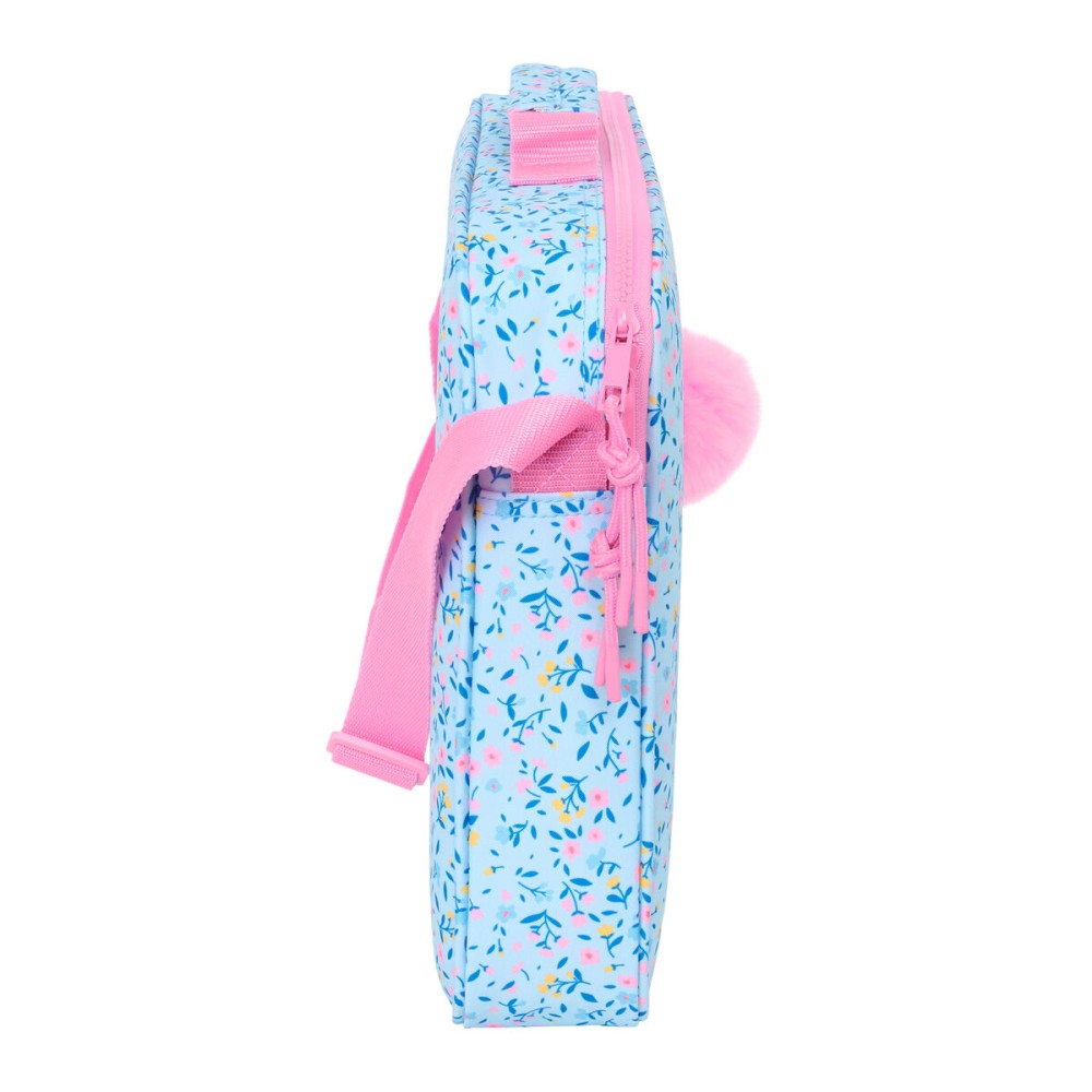 Schultasche Vicky Martín Berrocal Paraíso Rosa Hellblau 38 x 28 x 6 cm