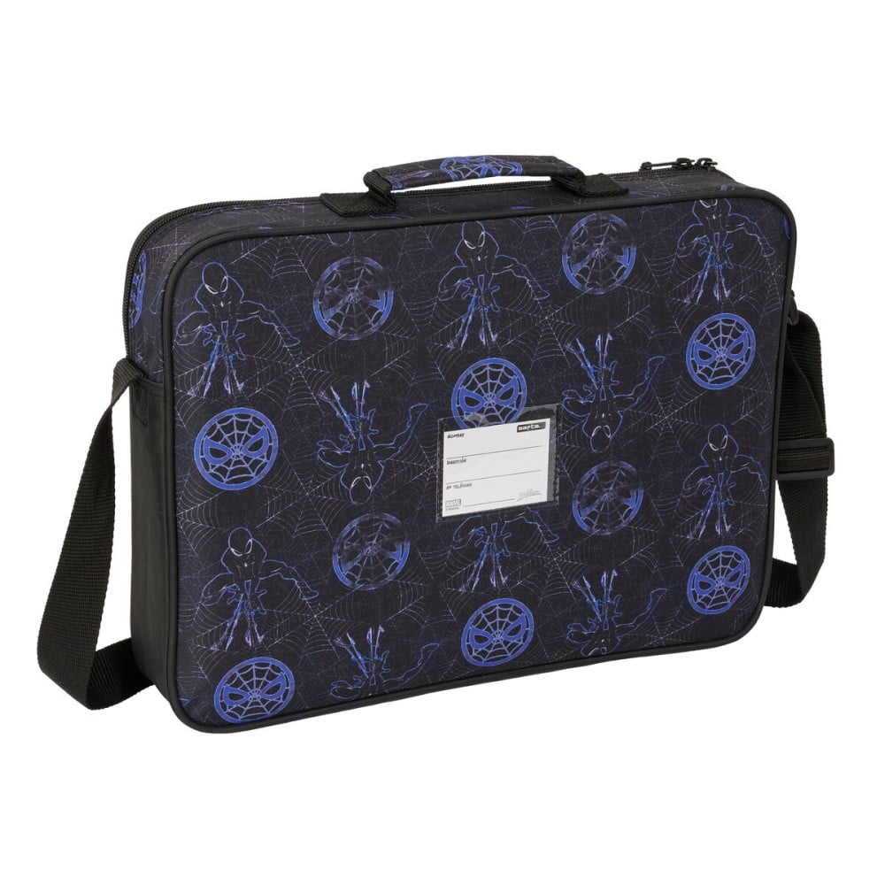 Schultasche Spider-Man Attack Schwarz 38 x 28 x 6 cm