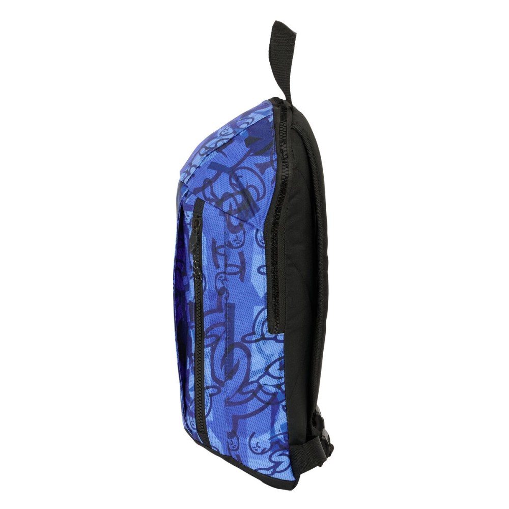 Sac à dos Casual El Niño Roller Bleu Noir 22 x 39 x 10 cm