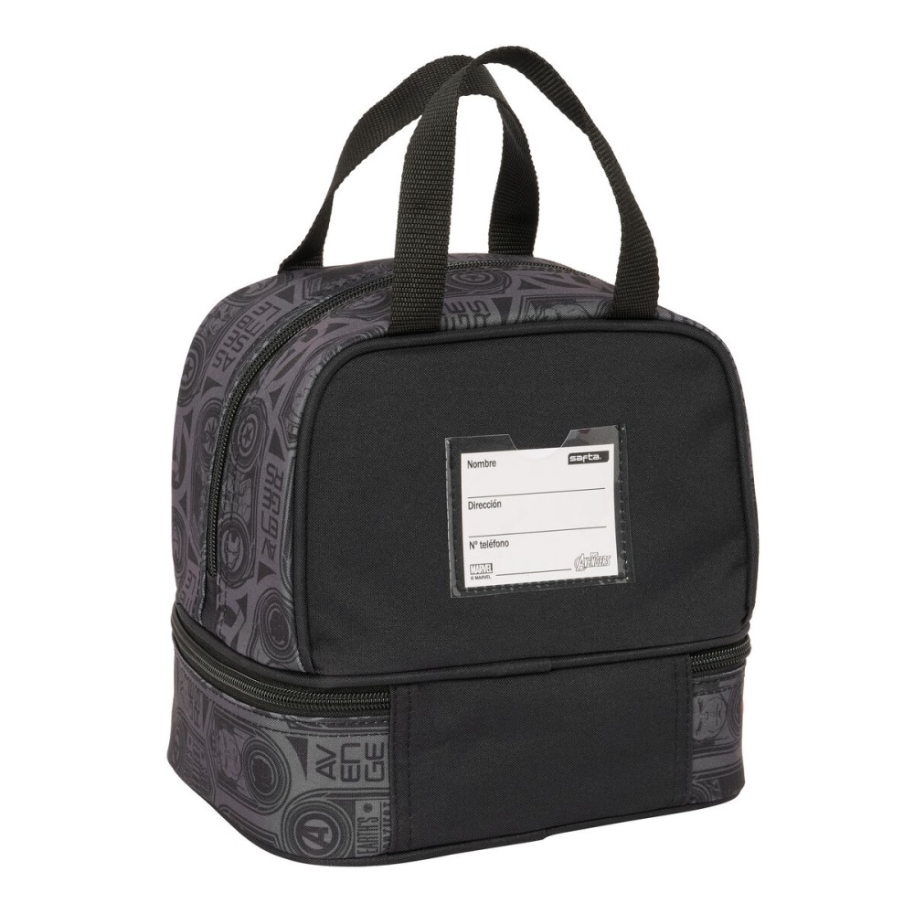 Lunchbox The Avengers Vendetta Black 20 x 20 x 15 cm