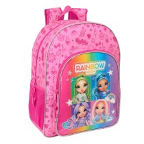 Schulrucksack Rainbow High Shine Bunt 33 x 42 x 14 cm