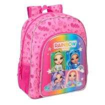 Schulrucksack Rainbow High Shine Bunt 32 x 38 x 12 cm